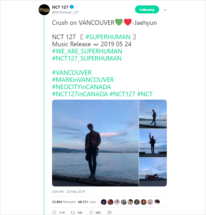 Foto-Foto Jaehyun di Pantai
