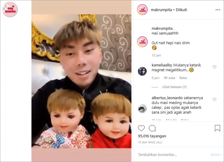 Boneka Roy Kiyoshi Ramai Disebut Lebih Ganteng dari Sosok Aslinya