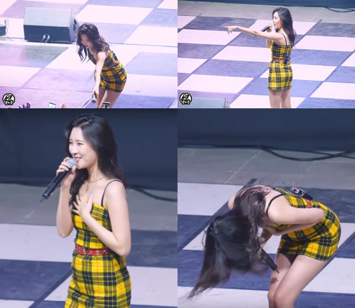Sunmi Dibikin Keki oleh Penonton yang Tinggalkan Tempat Saat Dirinya Tampil