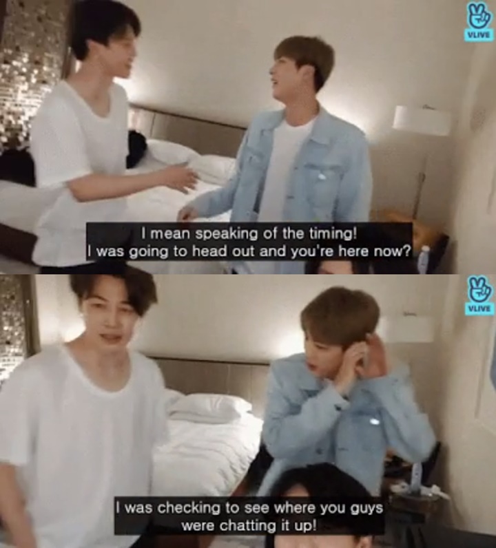 Jin BTS Tersesat