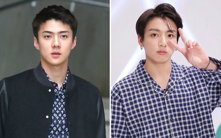 Ini Perbedaan Mencolok Sehun EXO dan Jungkook BTS Saat Makan Mi Instan