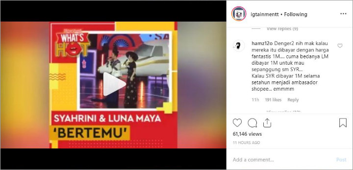 Bayaran Luna Maya