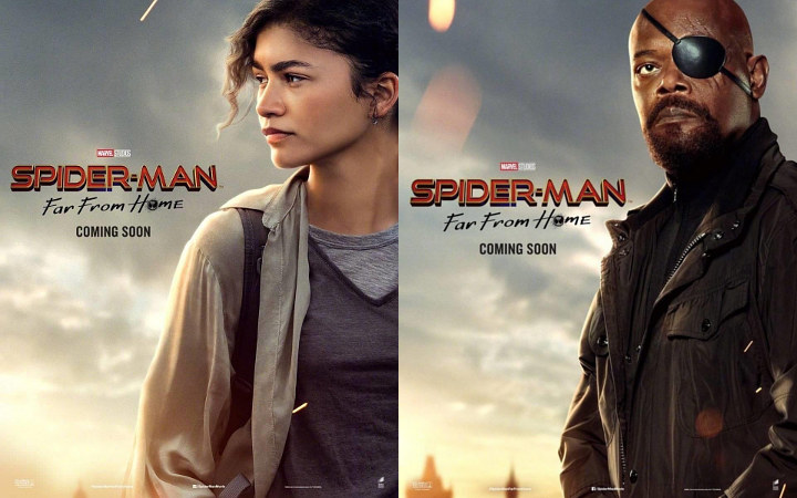 Poster Baru 'Spider-Man: Far From Home' Tampilkan Para 