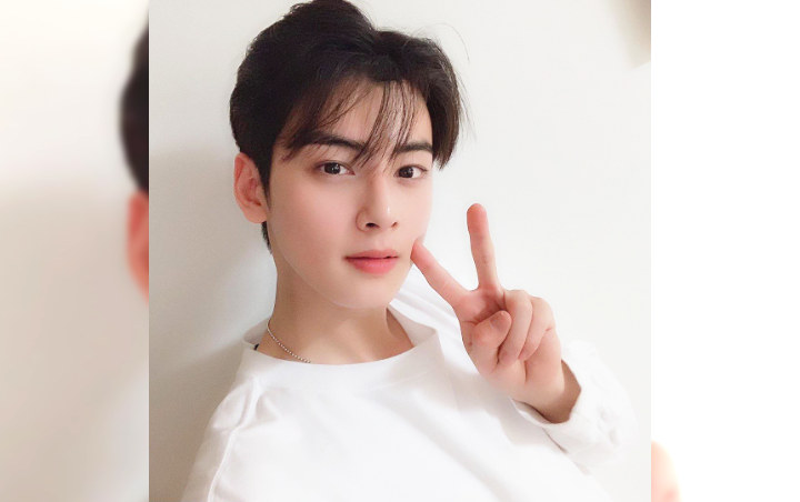 Cha Eunwoo Ikut Tren Foto Filter Bayi, Hasilnya Mirip Tzuyu Twice dan Kang Sora?