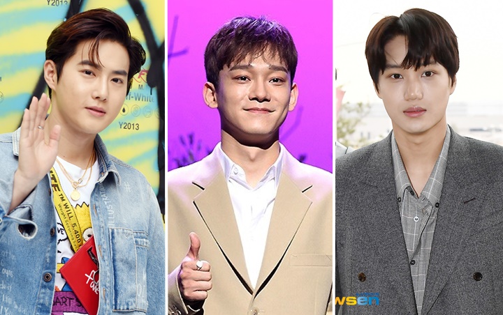 Suho, Chen dan Kai EXO Berangkat ke Jakarta, Siap Sapa Fans Lewat Fanmeeting