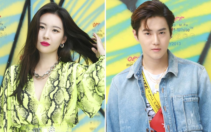 Sunmi dan Suho EXO Ketemu di Acara Ini, Interaksi Manis Jadi Perhatian