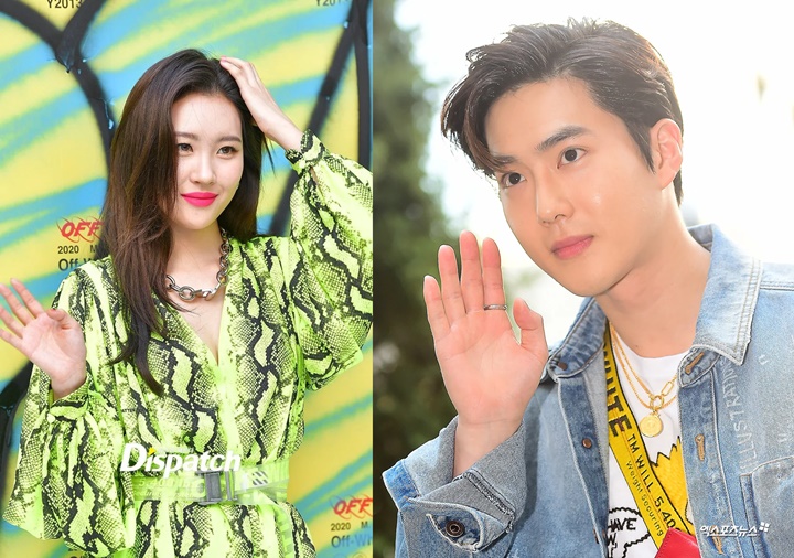 Suho EXO dan Sunmi Ketemu di Acara Ini, Interaksi Manis Jadi Perhatian