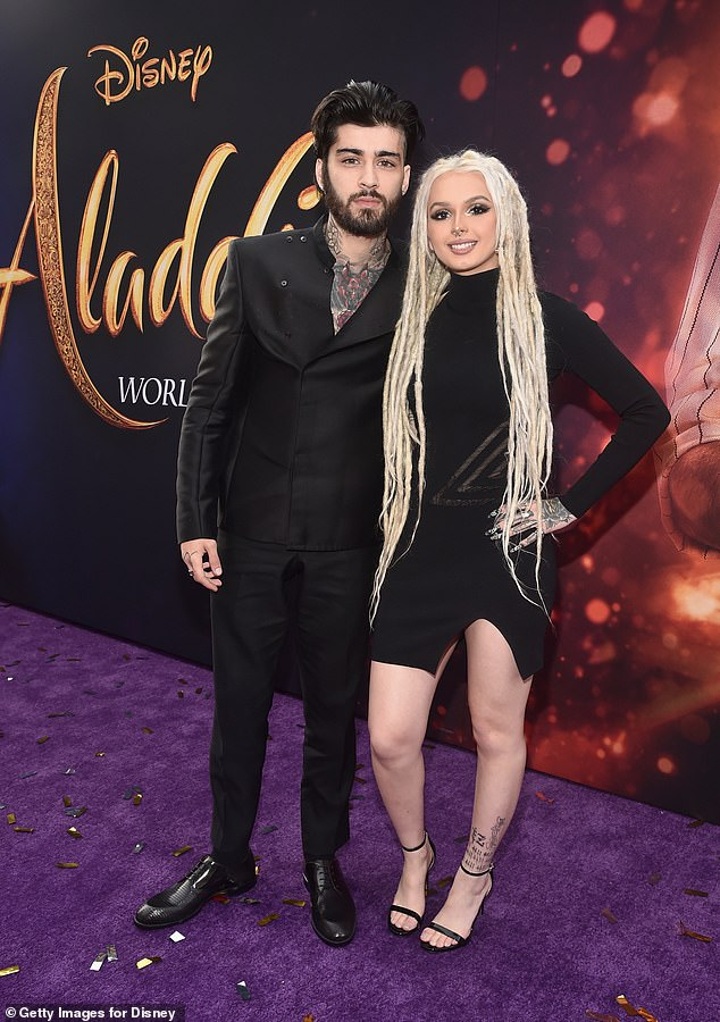 Gaya Brewok Zayn Malik di Premiere Film 'Aladdin' Ini 