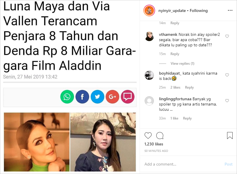 Luna Maya Via Vallen