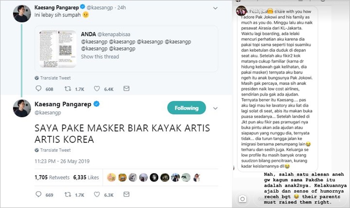 Cerita Kaesang