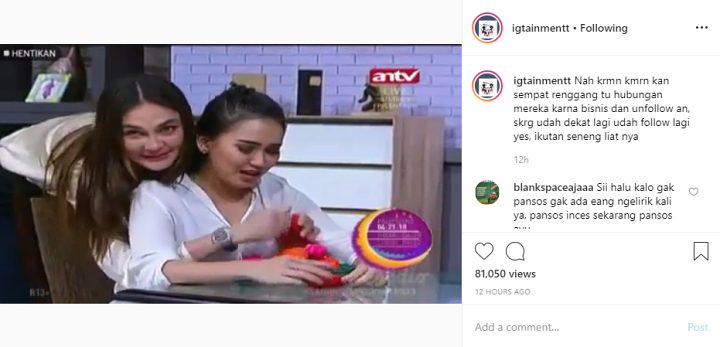 Ayu Ting Ting Akur Dengan Luna Maya Bahkan Rangkulan Mesra, Disentil Kapan Giliran Bareng Nagita?