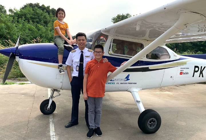 Naksir? Eits, Kapten Vincent Sudah Punya Istri dan Anak Lho