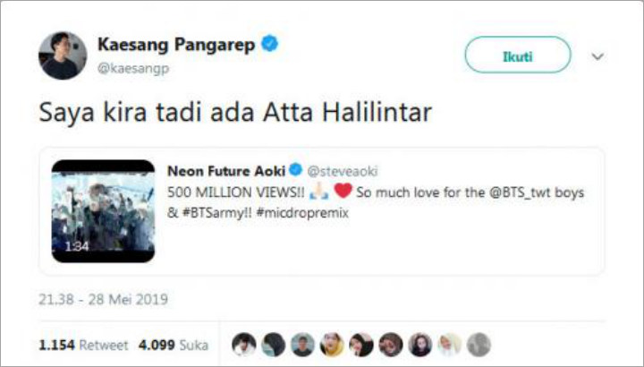 Cuitan Kaesang 1