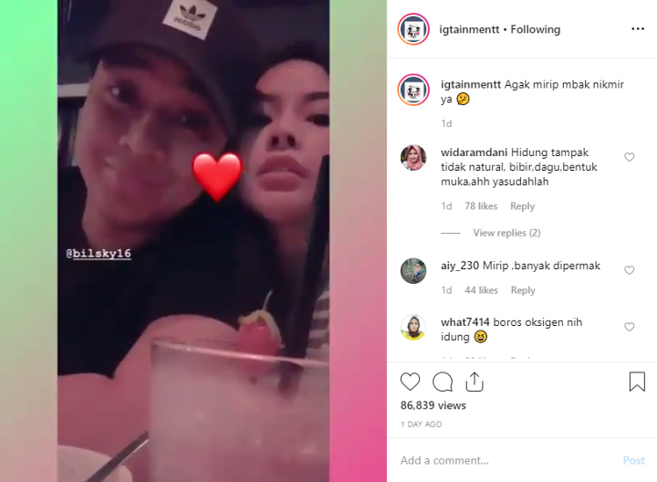 Pacar Billy Syahputra