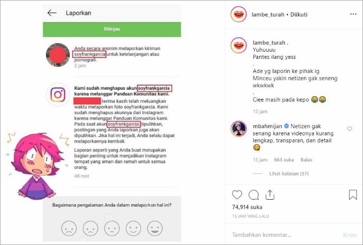 Komentari Hilangnya Instagram Eks Pacar Cinta Laura, Mbah Mijan Malah Disindir Caper