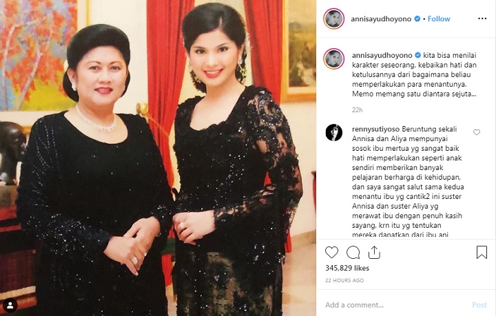 Postingan Annisa Pohan