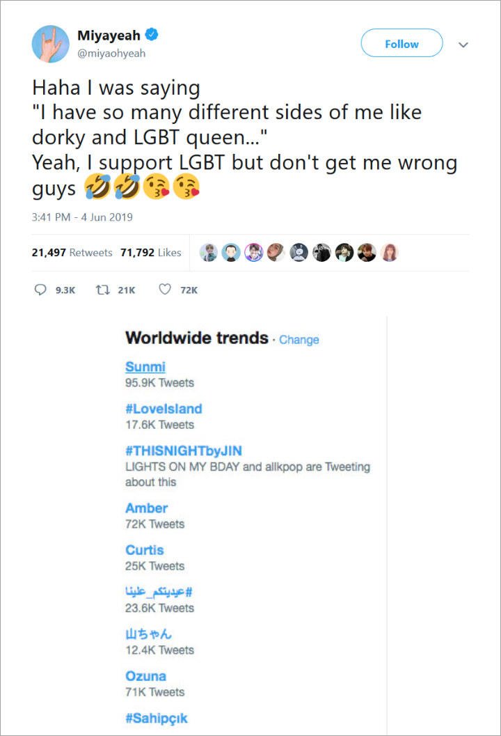 Sunmi Akui Dirinya LGBT?