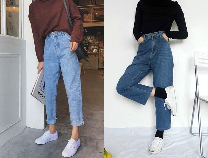 Coba Jeans Pinggang Tinggi Atau High Waisted Yang Lagi Hits Saat Ini