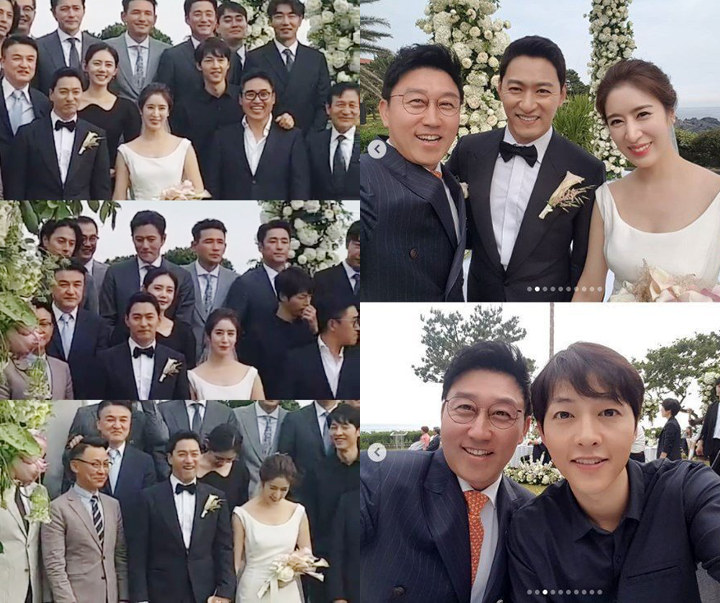 Song Joong Ki Datang ke Nikahan Joo Jin Mo Tanpa Song Hye Kyo