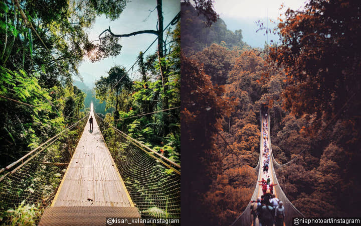 Jembatan Situ Gunung di Sukabumi Terpanjang se-Asia