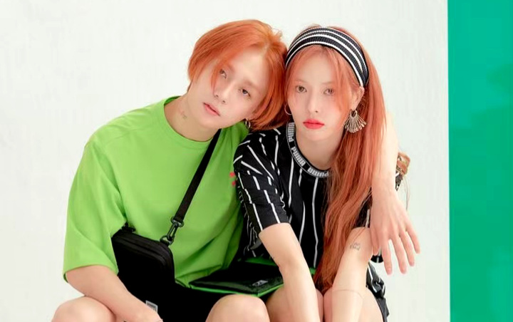 HyunA Rayakan Ultah Bareng E'Dawn dengan Pose Mesra Gendong Sambil Pegangi Paha