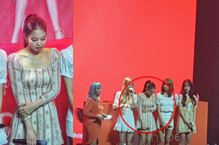 Jennie BLACKPINK Pucat dan Pegangi Perut Saat Hadiri Acara di Manila, Fans Khawatir