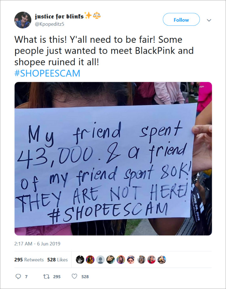 BLACKPINK Shopee Filipina 1