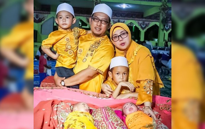 Apoy Wali Unggah Foto Lebaran, Potret Anggota Keluarga Kembar Jadi Perbincangan