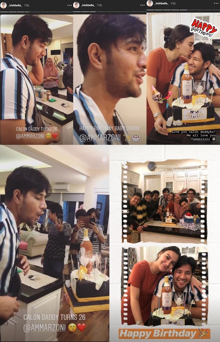 Ammar Zoni Ultah ke-26, Irish Bella Beri Panggilan Mesra Untuk Suami Si Calon Ayah
