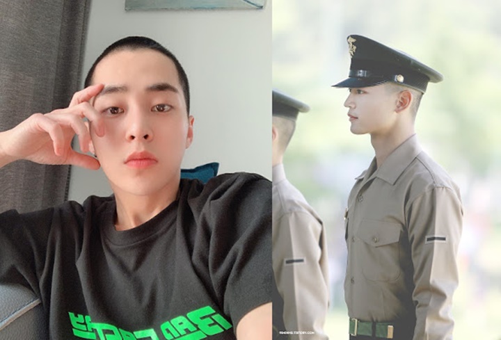 Netter Akui SM Punya Visual Terbaik Lewat Foto Wamil Minho SHINee dan Xiumin EXO Ini