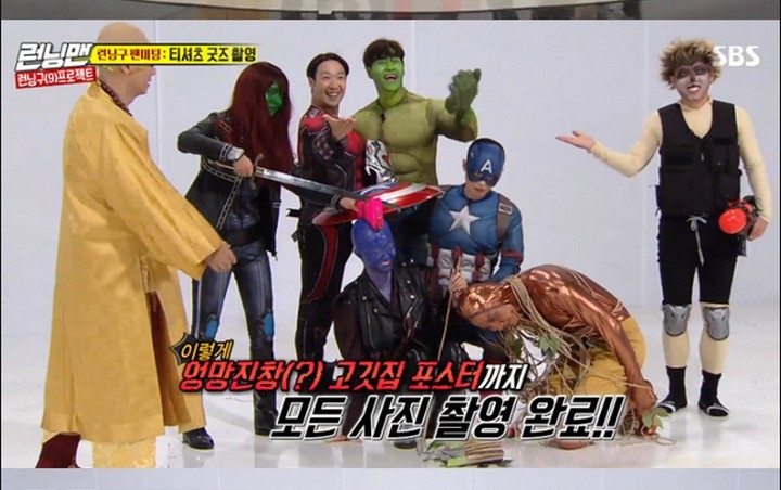 Member 'Running Man' Dandan Jadi Karakter 'Avengers', Jeon So Min Paling Curi Fokus