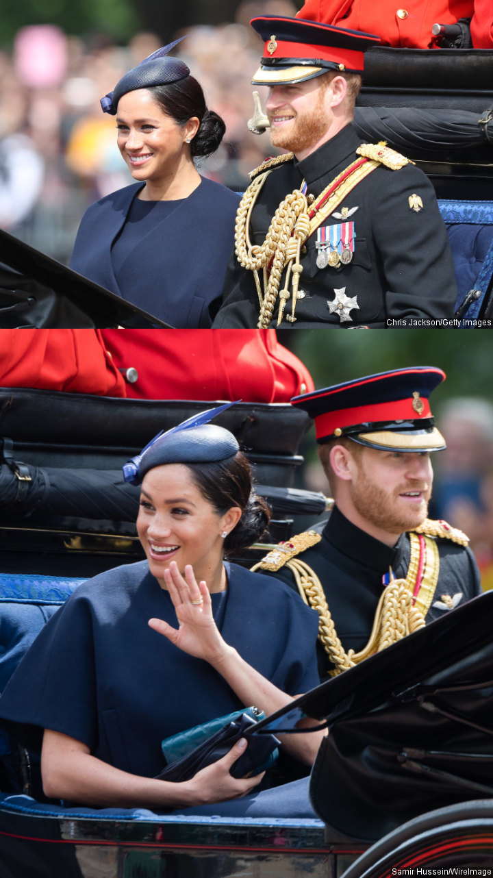 Meghan Markle Tampil Perdana Setelah Cuti Melahirkan, Makin Cantik dan Mempesona!