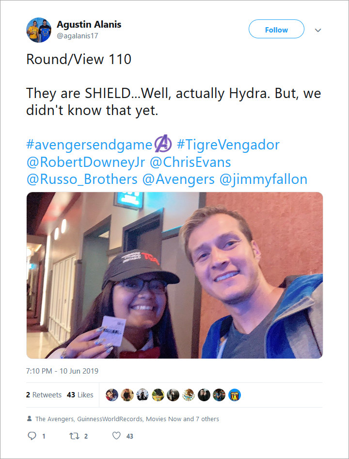 Tonton \'Avengers: Endgame\' Lebih dari 103 Kali, Pria Ini Pecahkan Rekor Dunia