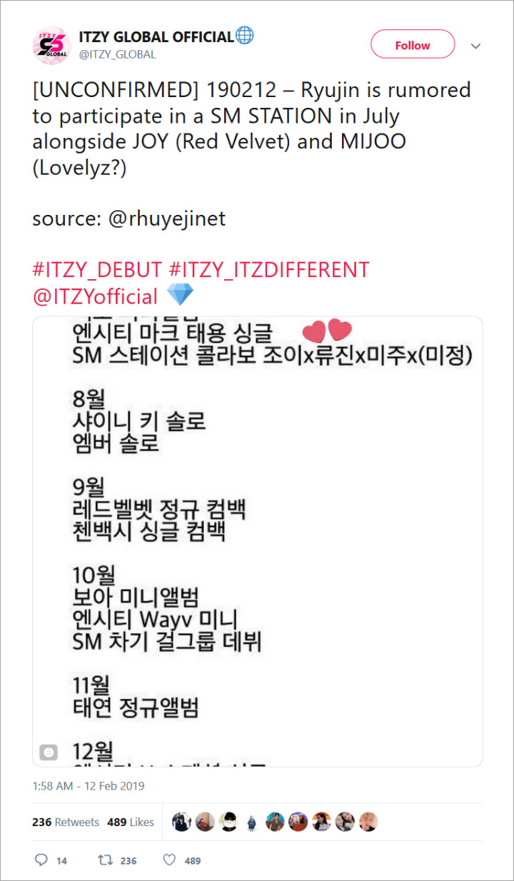  Joy Red Velvet Dirumorkan Bakal Kolaborasi Bareng Ryujin ITZY Dan Mijoo Lovelyz Untuk SM Station