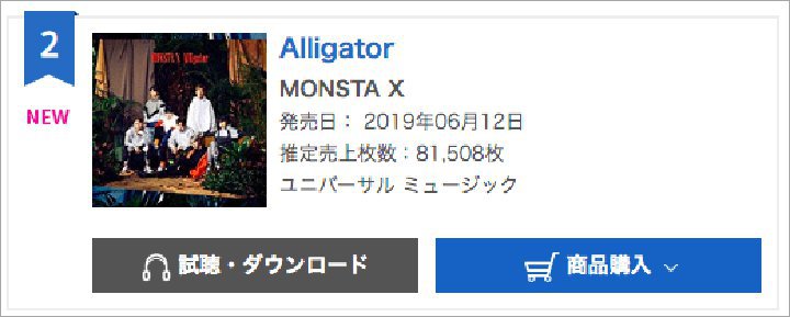  Rilis \'Alligator\' Versi Jepang, Monsta X Raih Prestasi Membanggakan Di Chart Oricon