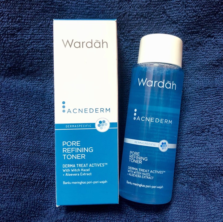 Wardah Pore Tightening Toner dan Acnederm Pore Refining Toner yang Punya Sejumlah Manfaat