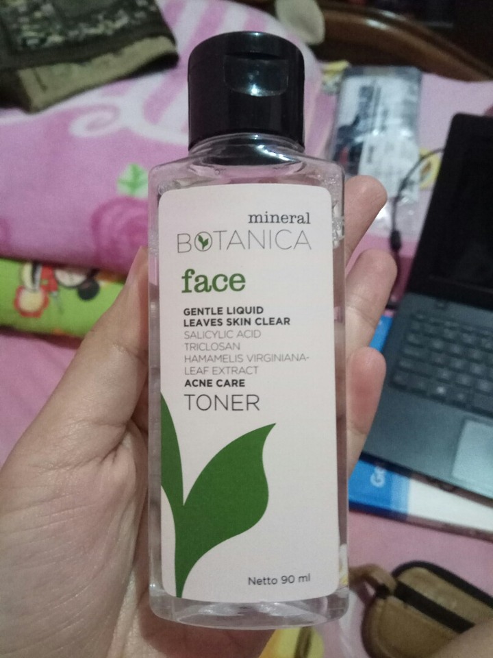 Mineral Botanica Acne Care Toner yang Bisa Mencegah Timbulnya Lebih Banyak Jerawat