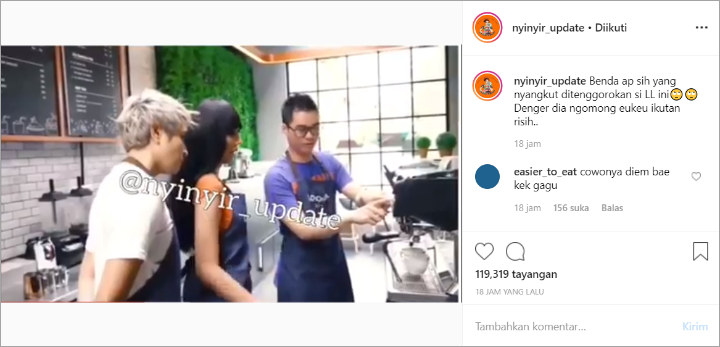 Ajari Lucinta Luna Jadi Barista, Sikap Pria Ini Jadi Sorotan Netter