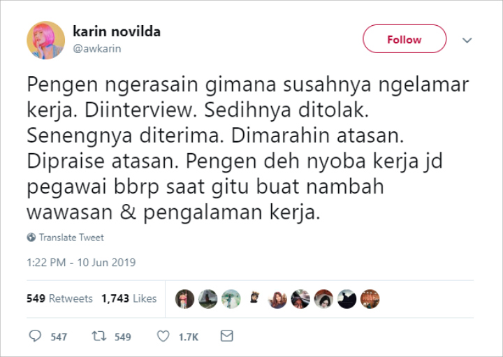 Awkarin Pengen Jadi Pegawai, Bakal Pensiun Jadi Selebgram?