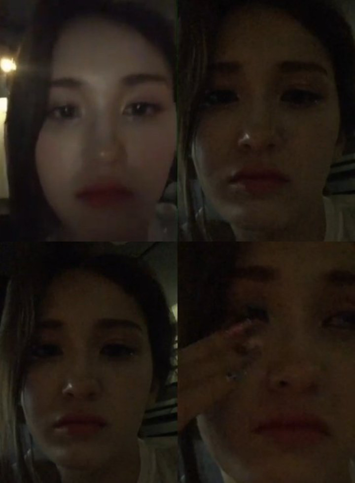 Jeon Somi Nangis