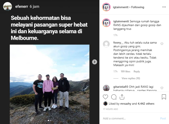Kehangatan Rumah Tangga Raffi Ahmad dan Nagita Slavin Kejutkan Tour Guide Ini