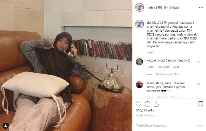 Cuek Pernah Dicibir Serakah, Ria Ricis Siap Bikin 3 