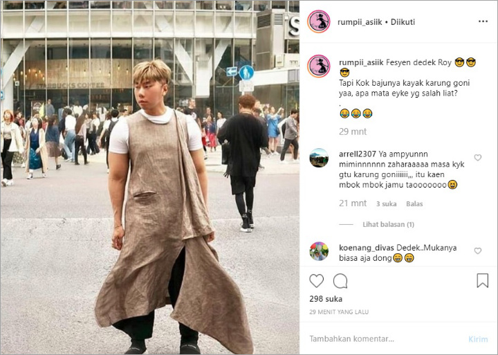 Busana Roy Kiyoshi di Jepang