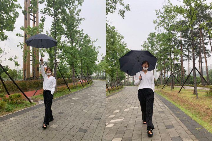 Lucunya Park Bo Gum Tegur ARMY Gara-Gara Komentari Jempol V BTS 1