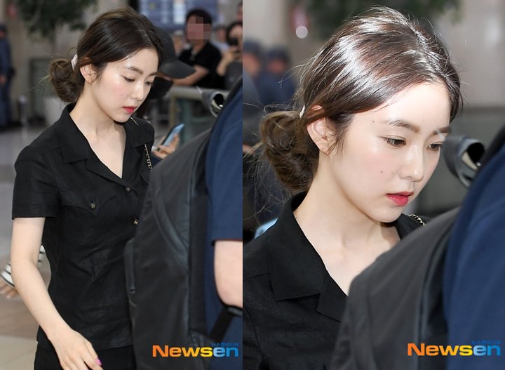 Pakai Makeup Tipis dan Rambut Asal Ditata, Irene Malah Curi Perhatian Gara-Gara Tahi Lalat