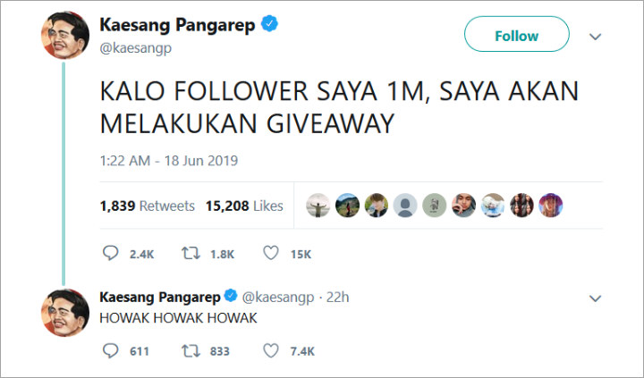 Twit Kaesang