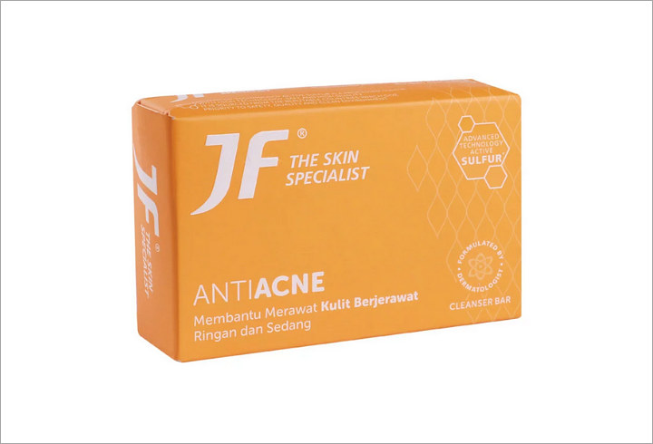 JF Sulfur Acne Care, Sabun Sulfur Pertama di Indonesia yang Ampuh Atasi Jerawat