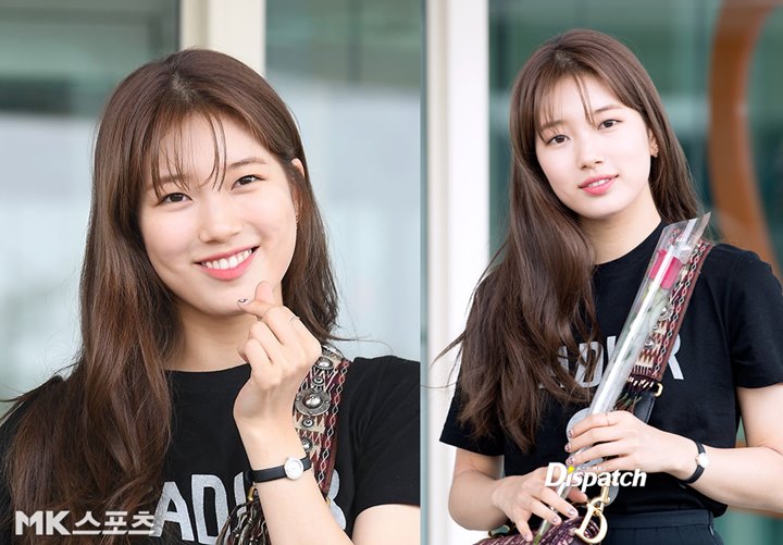 Suzy Kelihatan Makin Tembem Saat Nongol di Bandara, Netter Sebut Gendutan