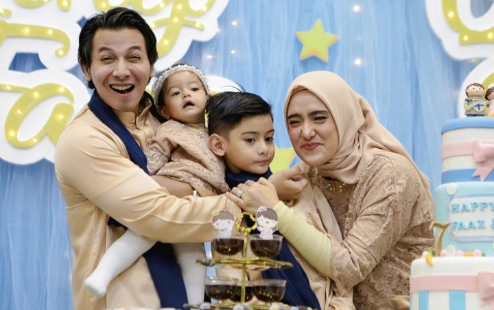 Cuek Dengan 'Mulut Lemes' Galih Ginanjar, Suami Fairuz A. Rafiq Pamer Si Bungsu Bilang Daddy