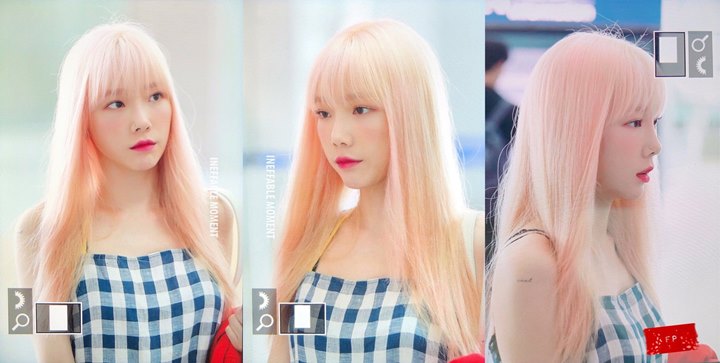 Tae Yeon Tampil di Depan Publik dengan Tindik Hidung Warna Rambut Baru Usai Curhat Depresi